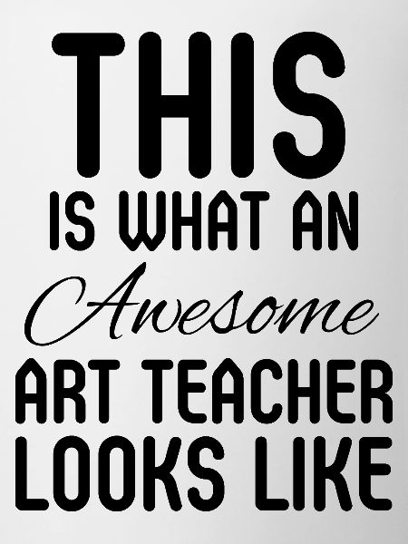 Art Teacher Artist Creative Gift