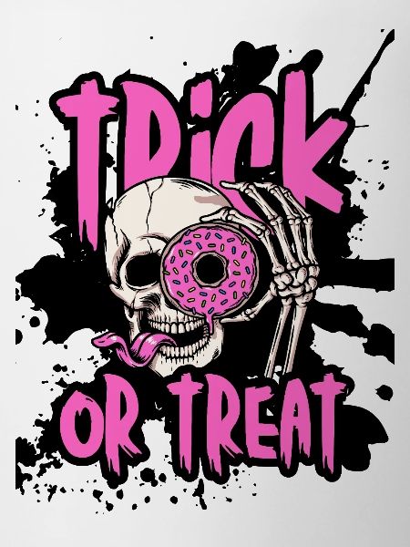 Donut au crâne pour Halloween