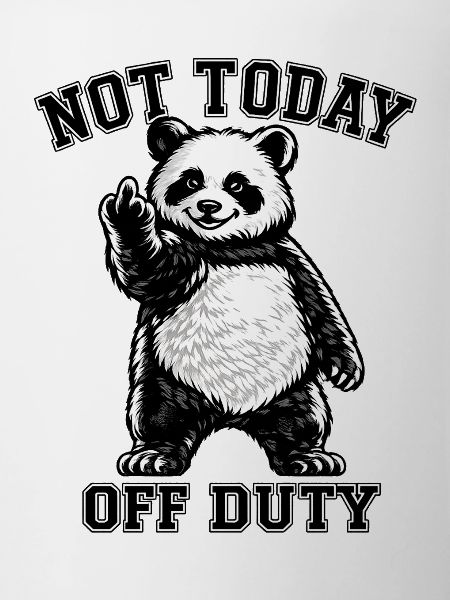 Panda not on duty today