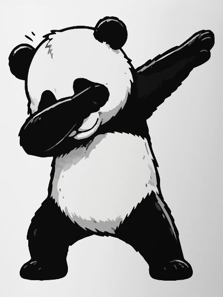 Panda Dab Pose