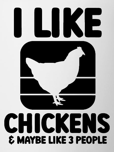 Huhn Spruch Sarkasmus
