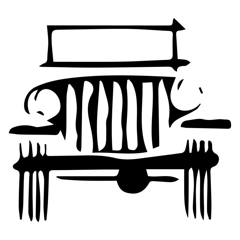 Vieille jeep