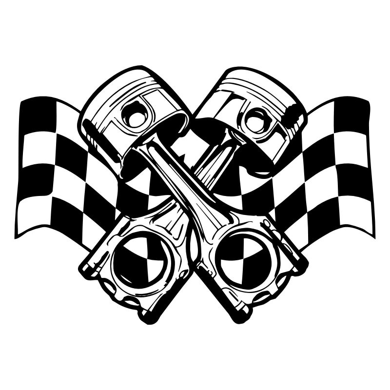 Checkered Pistons