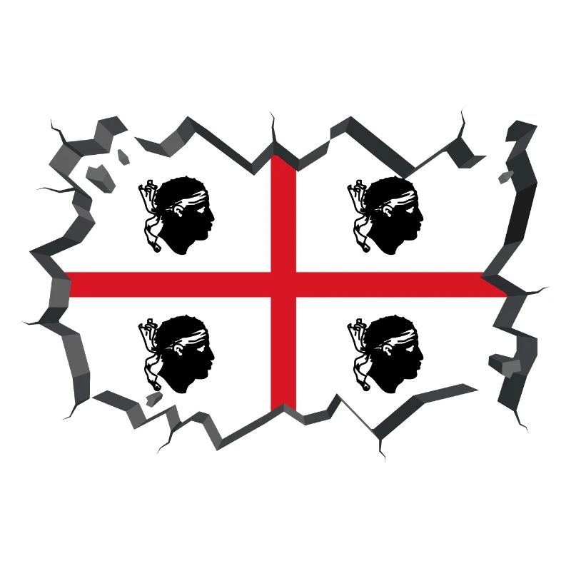 Drapeau de la Sardaigne Drapeau de la Sardaigne Drapeau de la Sardaigne