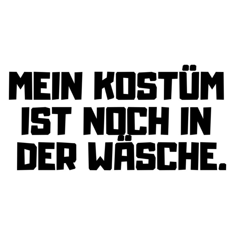 Kostüm ist in der Wäsche -Karneval Wiese München