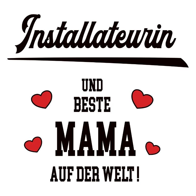 Beste Mama Installateurin Muttertag Geburtstag Geb