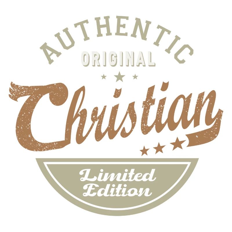 Christian gift personalized name christian