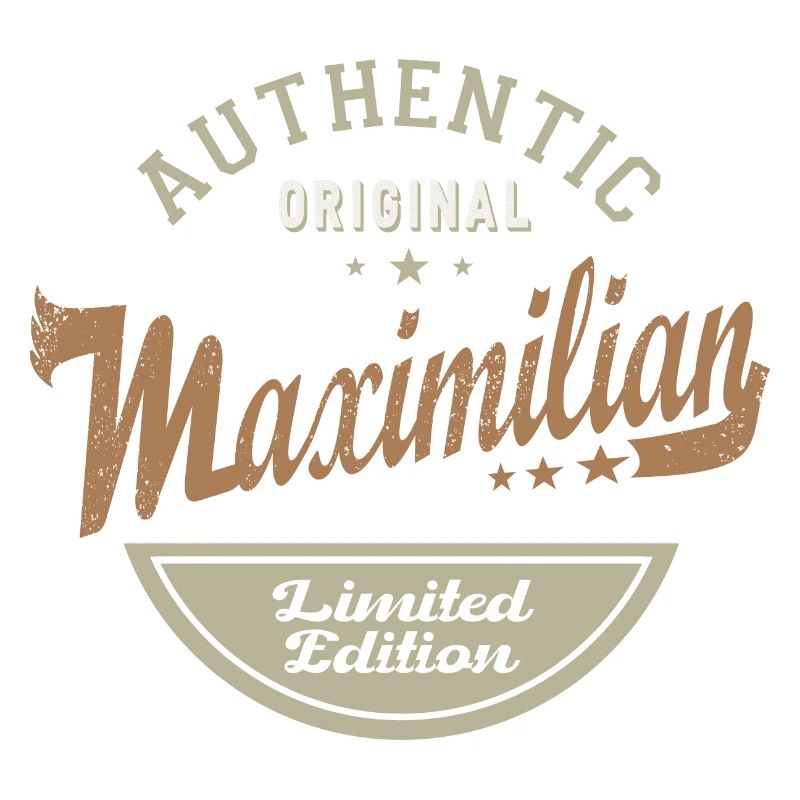 Maximilian Tshirt personalisierter Name maximilian