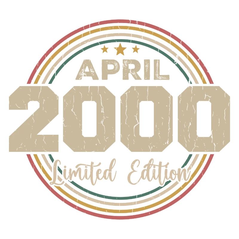 April 2000 Retro April 2000 Birthday Gift