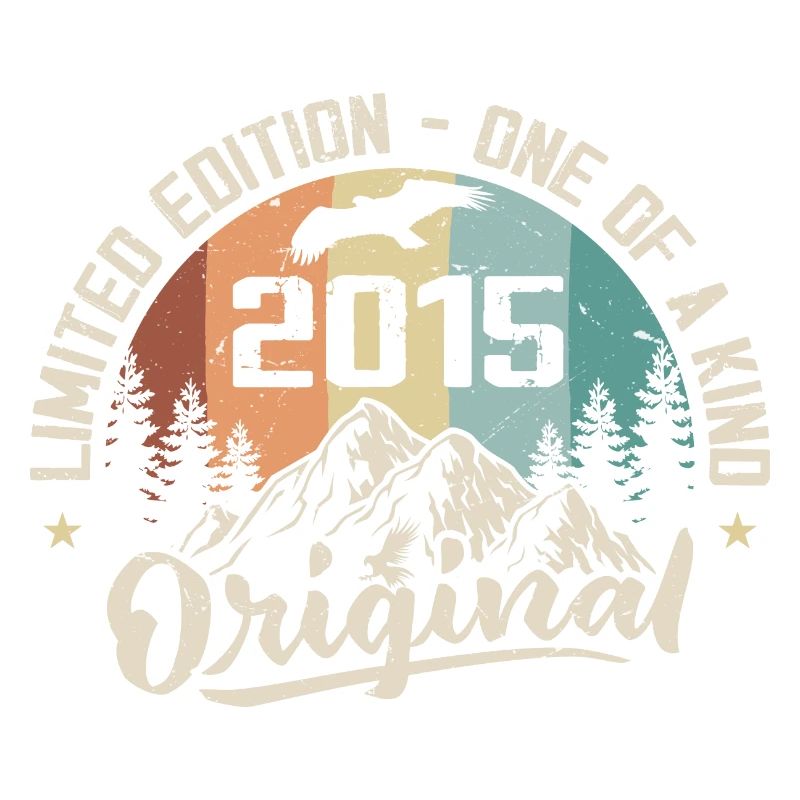2015 Original Vintage Geburtstagsgeschenk 2015