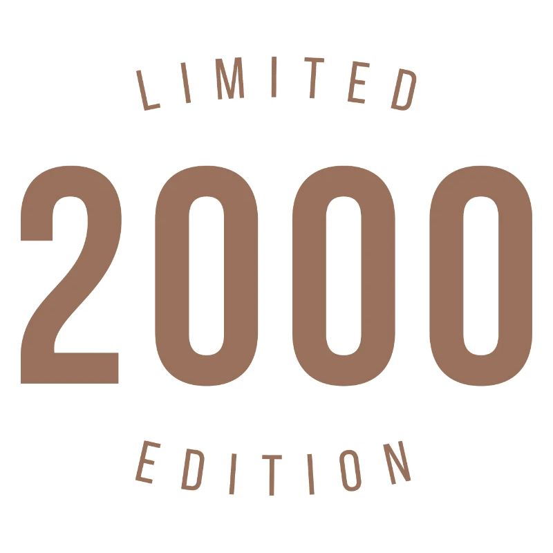 2000 Édition Limitée Style Rétro Cadeau d’Anniversaire
