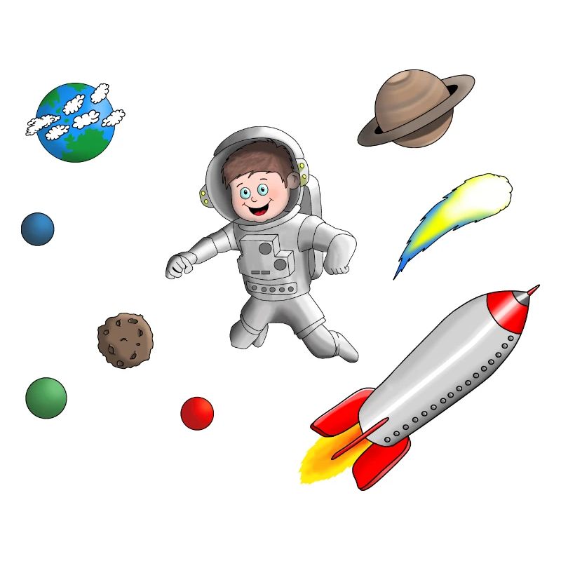 Space - Garçon astronaute