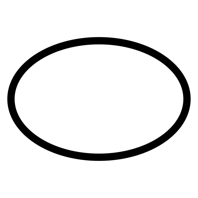 Oval circle geometry