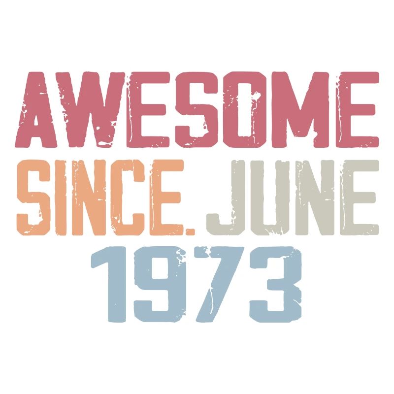 June 1973 June Retro June 1973 Birthday Gift