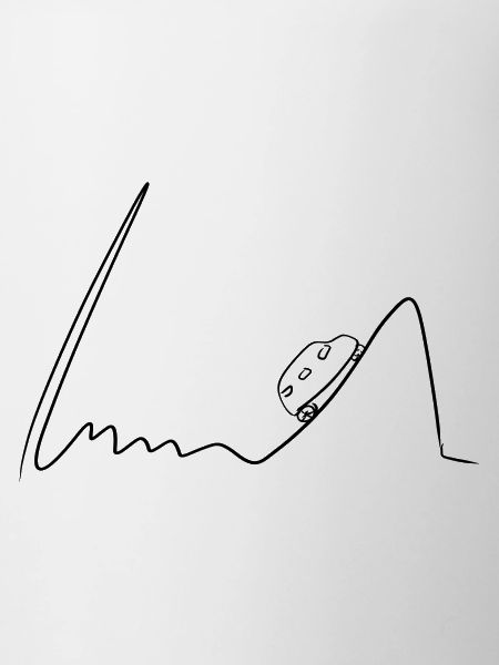 car drive line wave curve