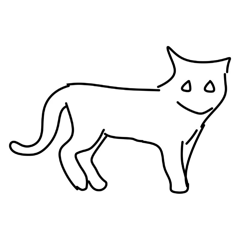 Symbole de chat Animal de compagnie