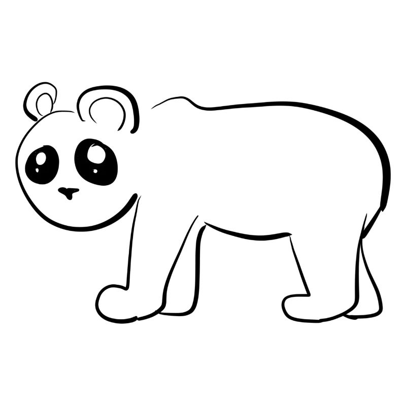 Panda Bear Symbol Animal