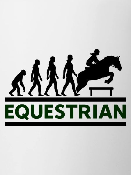 Equestrian Evolution Reiterin Geschenk Cool