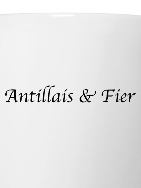 Antillais fier