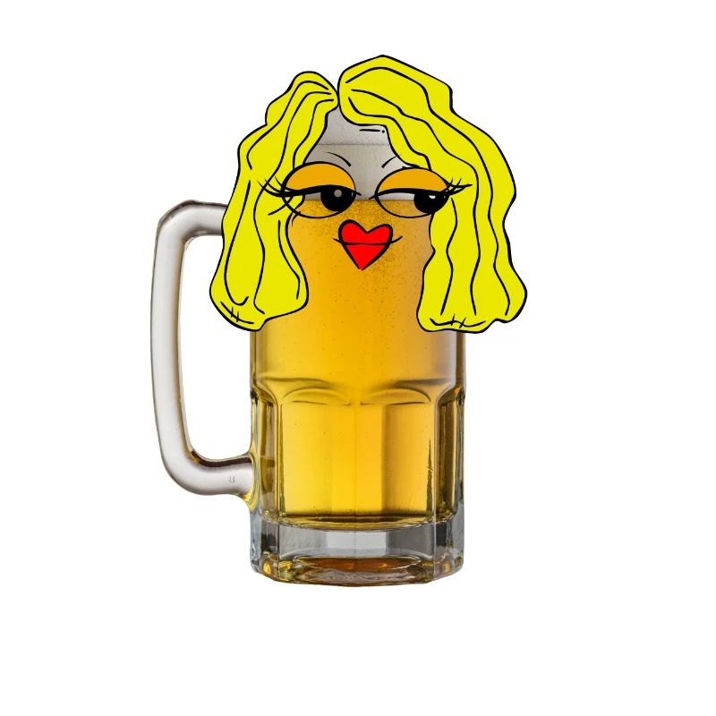 Cool blond beer