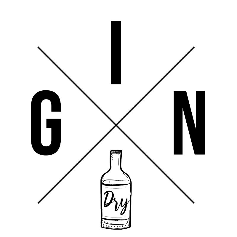 X Gin Dry - schwarz