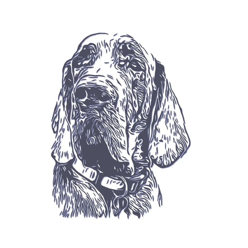 Hund Dogge Grau Silber Hellgrau