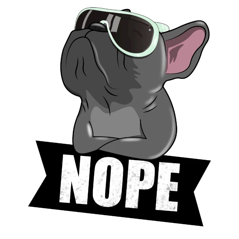 Bouledogue français: NOPE