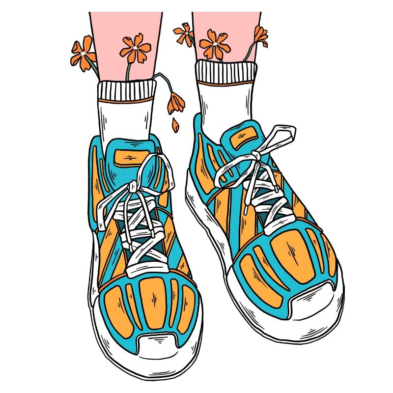 BLUMEN SCHUHE