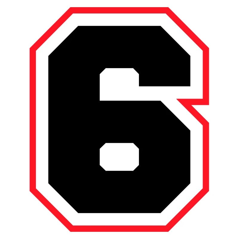 6 symbole de nombre