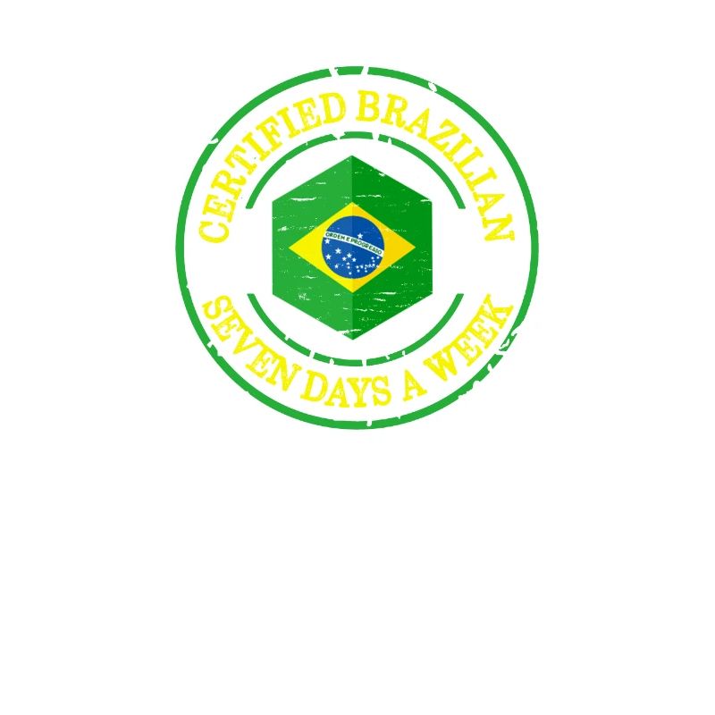 Drapeau Brésilien Certifié Brésilien