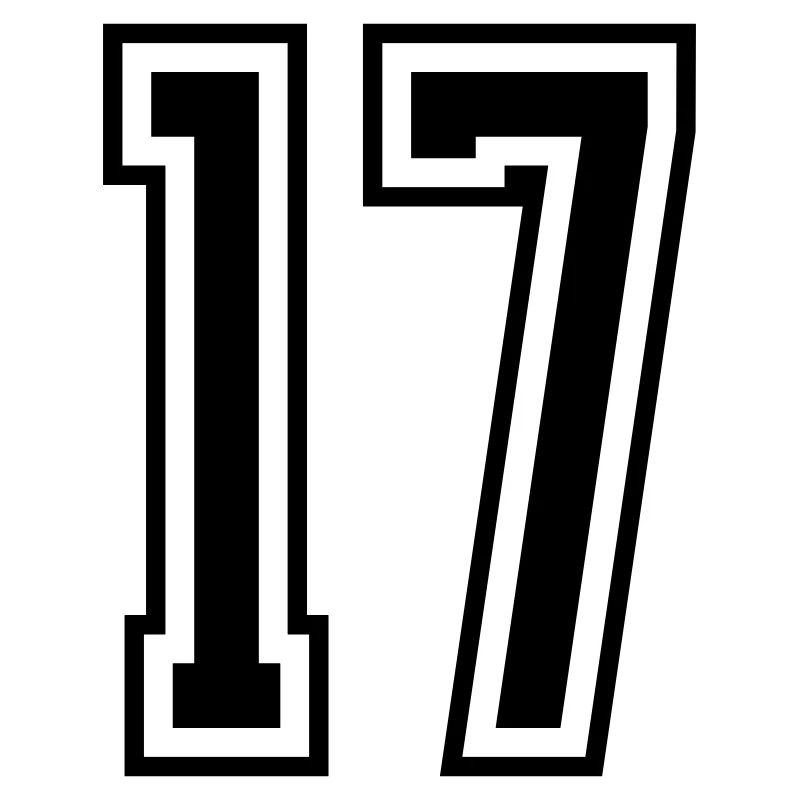 17 Numéro de numéro