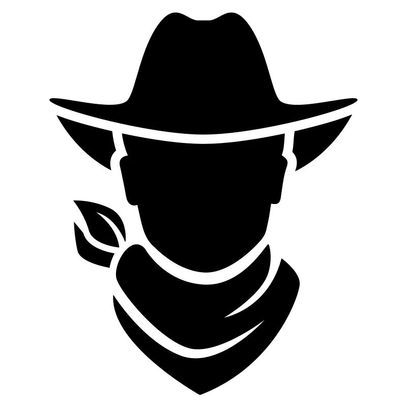 Cowboy western head