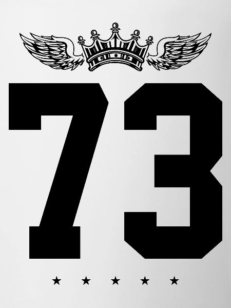 73 Number crown