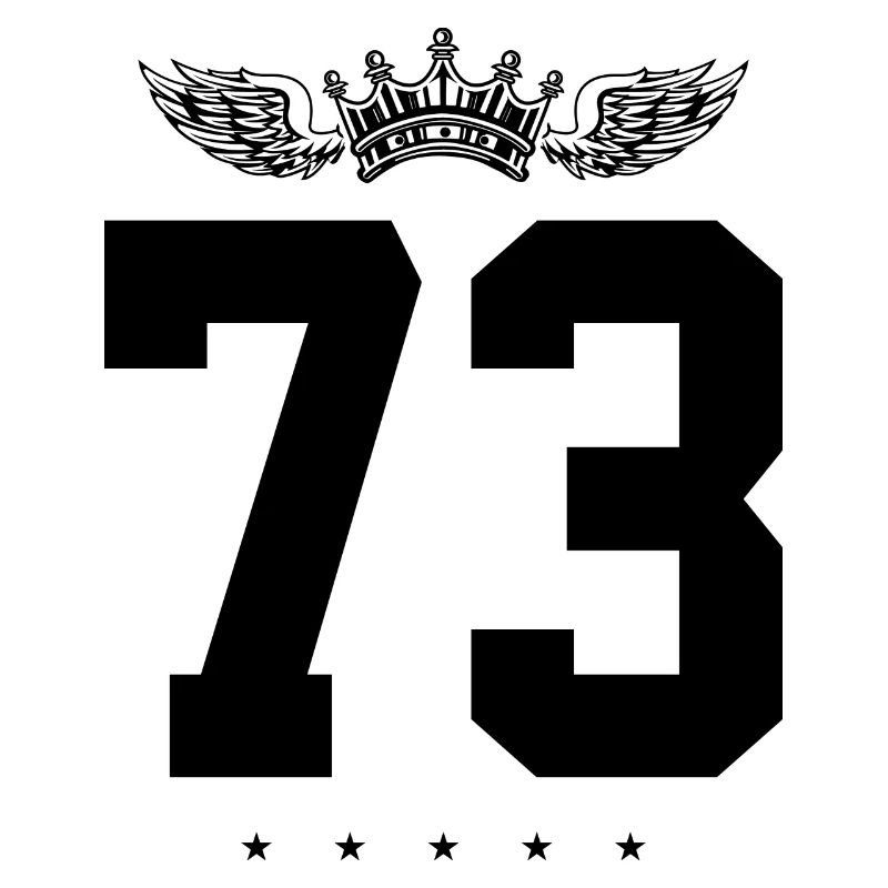 73 Number crown