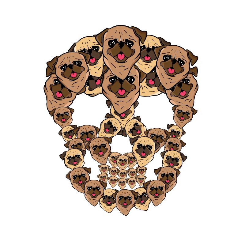 Mops Hundebesitzer Geschenk Frauen Hund Mops