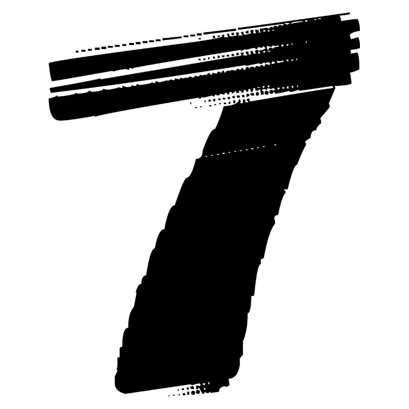7 Number jersey