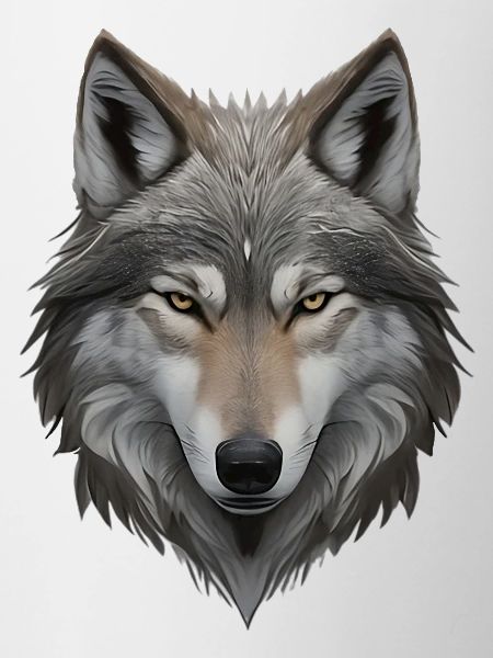 Tête de loup