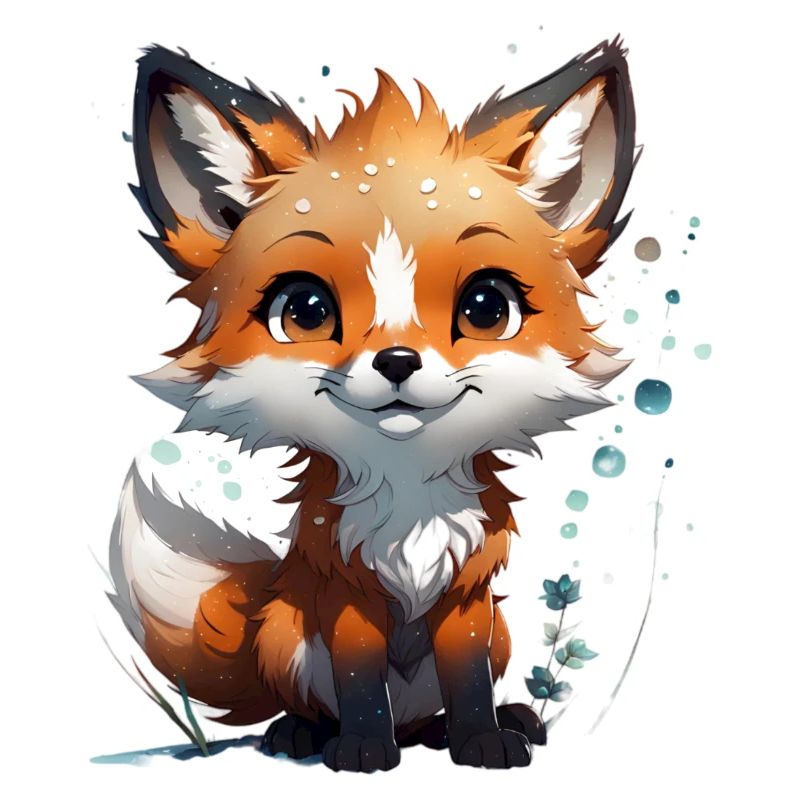 Petit renard mignon