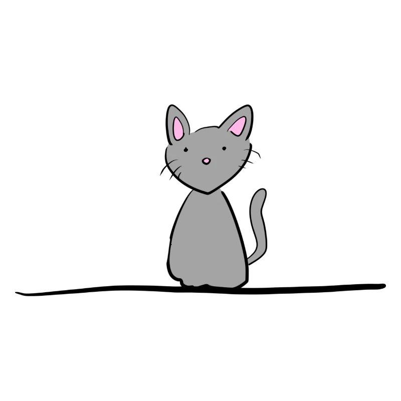 Animal de compagnie Grey Cat Line