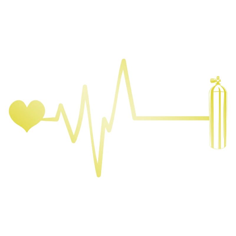 Oxygen Diving Heart Pulse