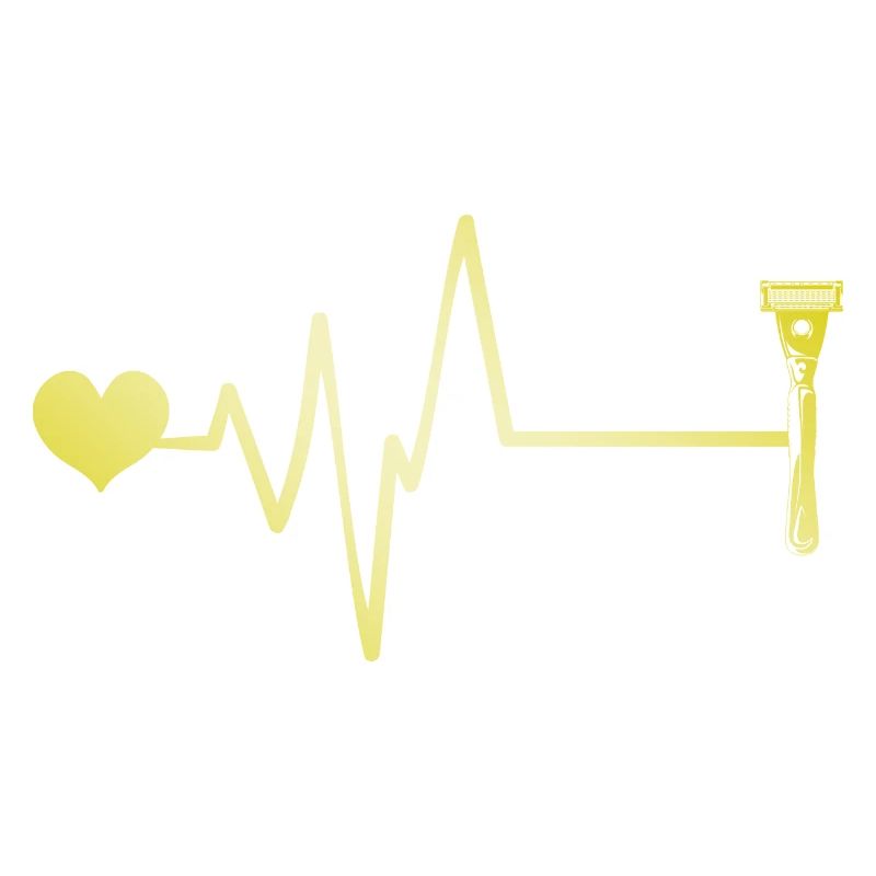 Razor Blade Pulse Heart Love