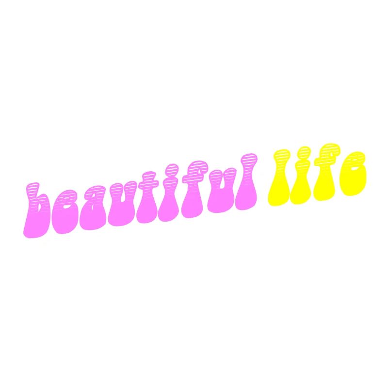 Beautiful life retro fun