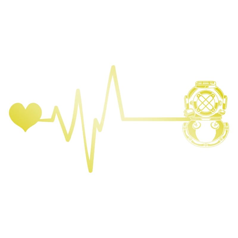 Apnée Plongée Pulse Heart