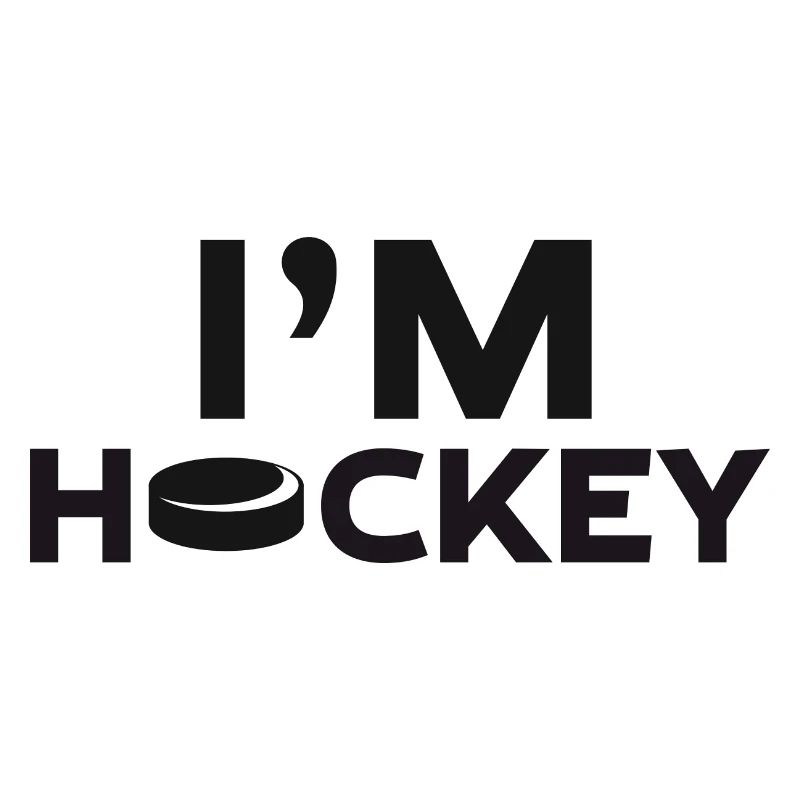 I'm hockey Cadeau T-shirt