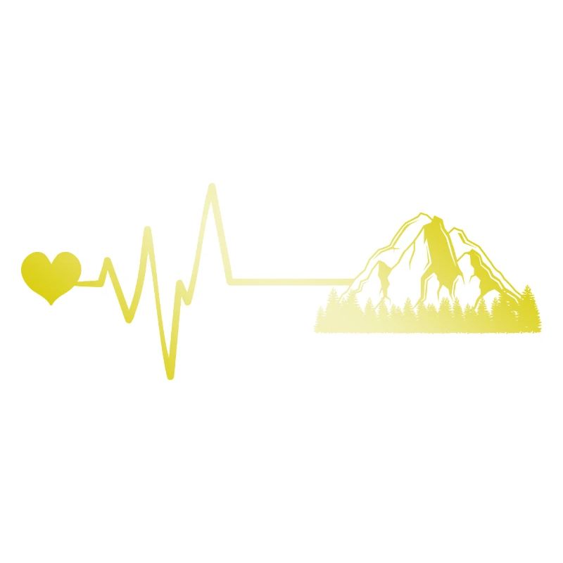 Mountains Pulse Heart