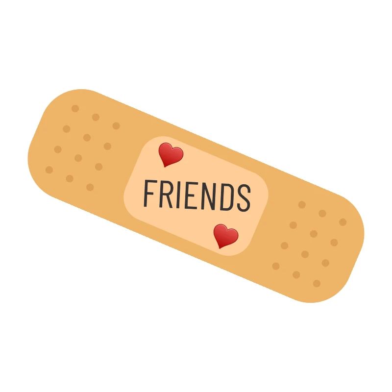 Friends help with grief