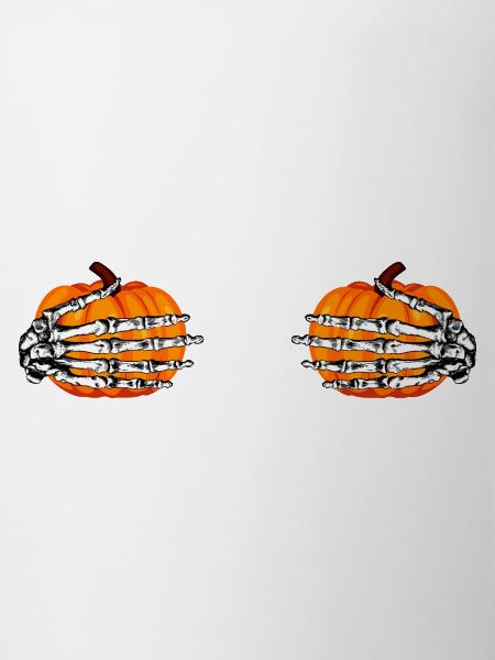 Pumpkin Skeleton Hands