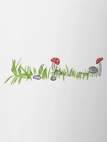 Grass Nature Mushroom Surface Soil