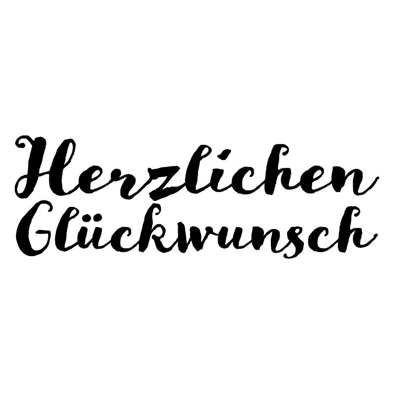 Herzlichen Glückwunsch
