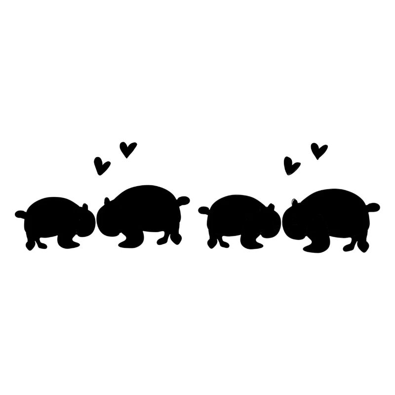 Panda Pattern Animal Love Animals Line